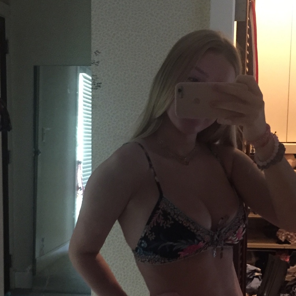 sea folly bikini top from revolve